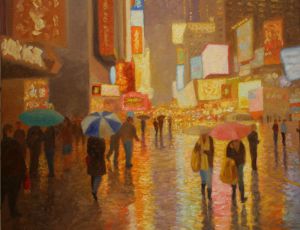 Light Rain, Times Square