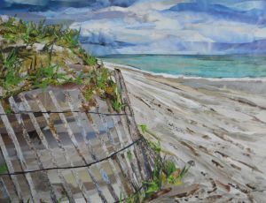 Mayflower Beach IV by Carol Flax