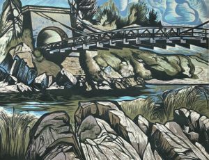 Chain Bridge by Don Gorvett