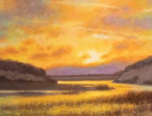 Marsh and Moors, Sunset
