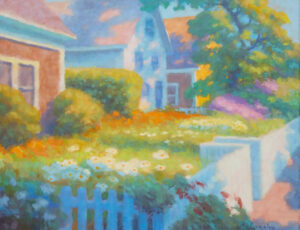 Flowers and Fence, West End